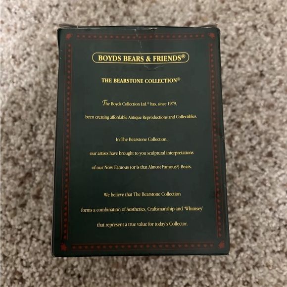 NEW~Boyds Bears & Friends "Joey B. Jolly" Christmas Ornament #25775~Bearstone - Picture 2 of 8